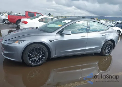 2025 Tesla Model 3 Long Range Rear-Wheel Drive from USA, damaged, VIN 5YJ3E1EAXSF017298